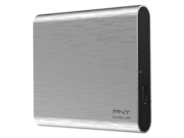 фото Твердотельный накопитель pny portable ssd pro elite usb 3.1 gen 2 250gb silver psd0cs2060s-250-rb