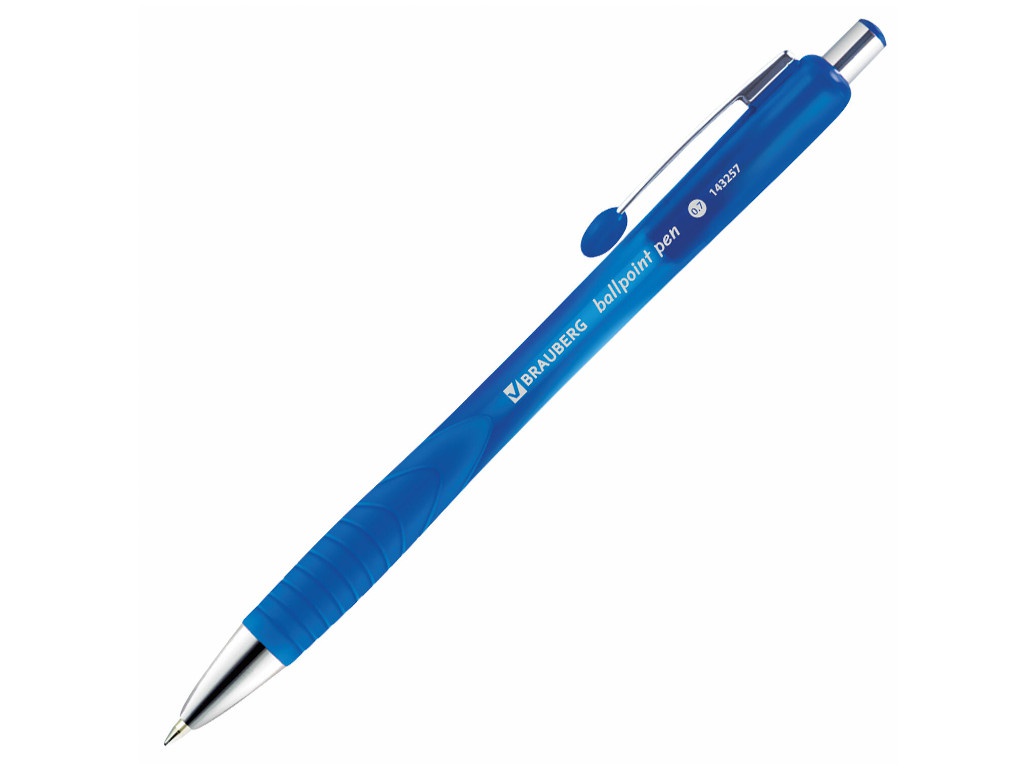 

Ручка шариковая Brauberg Harmony Tone корпус Blue, стержень Blue 143257, 143257