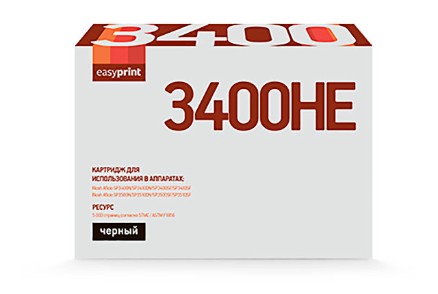 

Картридж EasyPrint LR-SP3400HE для Ricoh SP3400/3410/3500/3510, LR-SP3400HE