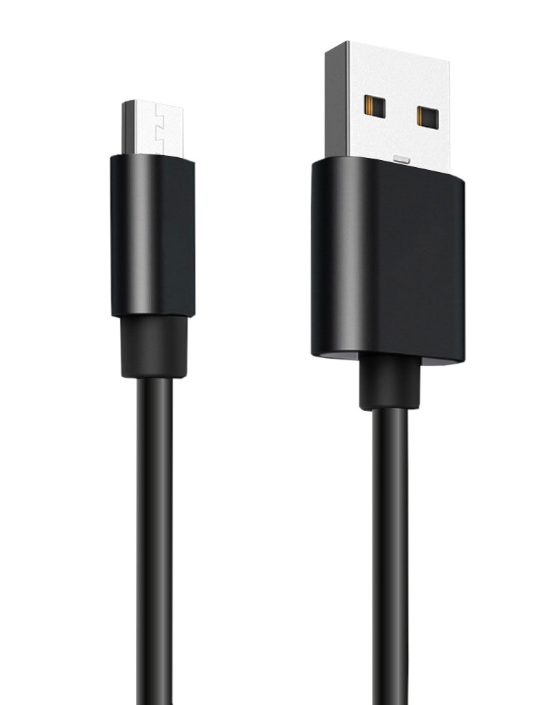 фото Аксессуар ginzzu usb - microusb 1m black gc-409b