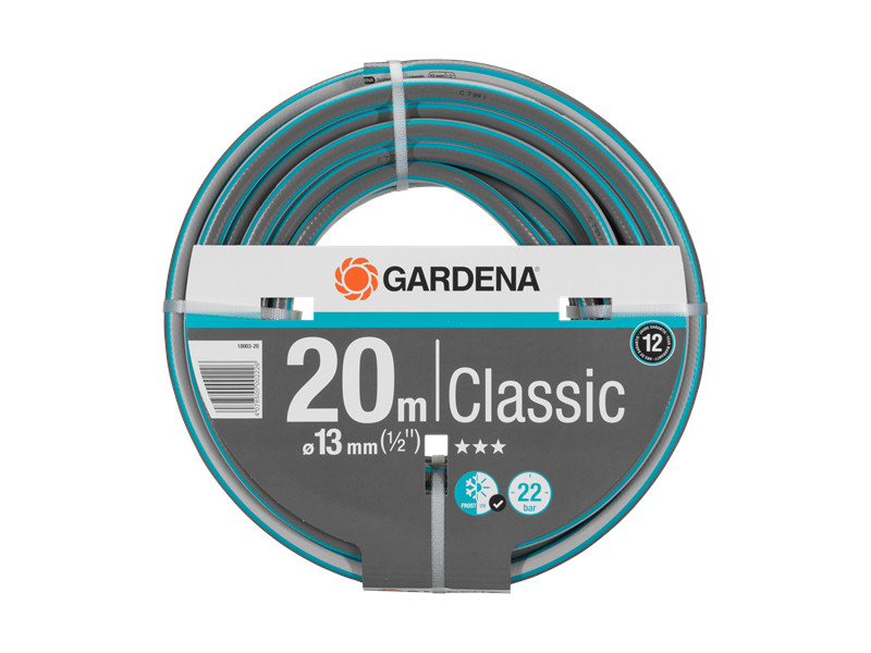 

Шланг Gardena Classic 1/2 20m Grey-Green 18003-20.000.00, 18003-20.000.00