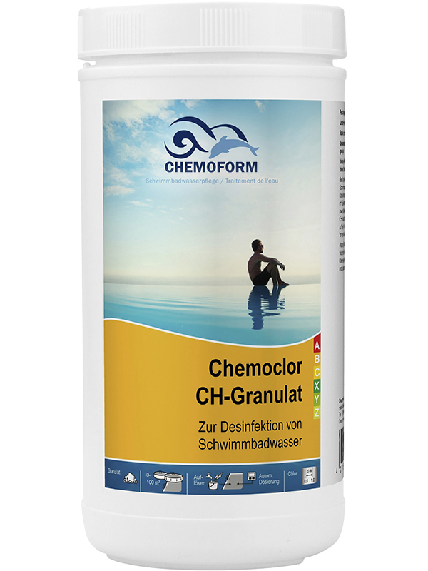 Средство дезинфекции Chemoform Кемохлор СН гранулированный 1kg 0401001 быстрорастворимый хлор chemoform кемохлор т 10kg 0504110