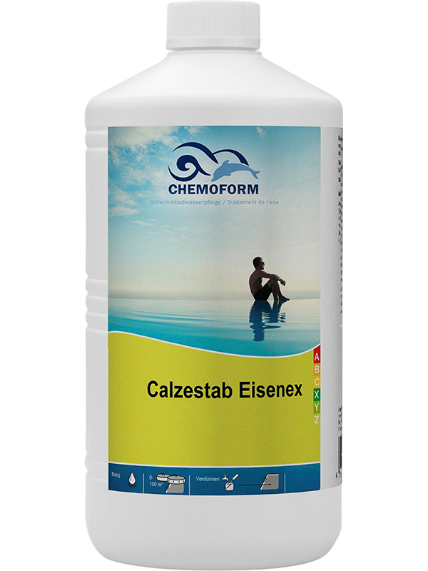 Средство для стабилизации жидкости Chemoform Calzestab Eisenex 1L 1105001 средство против известкового налёта calzestab eisenеx chemoform кемоформ 10кг