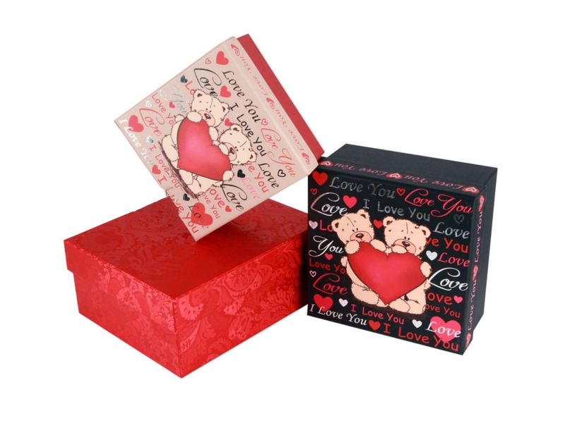 Коробка для подарка до 20см романтический квест по поиску подарка я тебя люблю