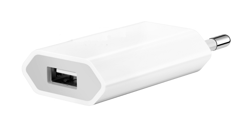 фото Apple 5w usb power adapter для iphone / ipod / ipad md813zm/a зарядное устройство сетевое