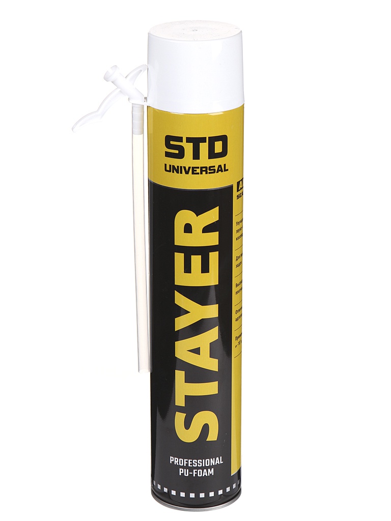 

Пена монтажная Stayer STD 750ml 41133, 41133