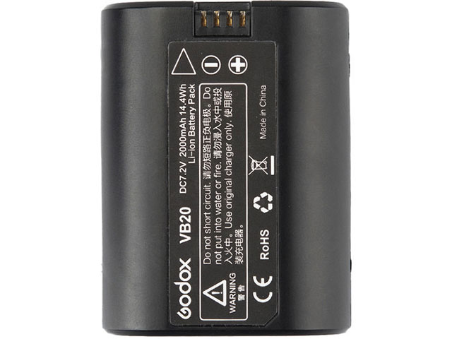 

Аккумулятор Godox VB20 для вспышек V350, VB20