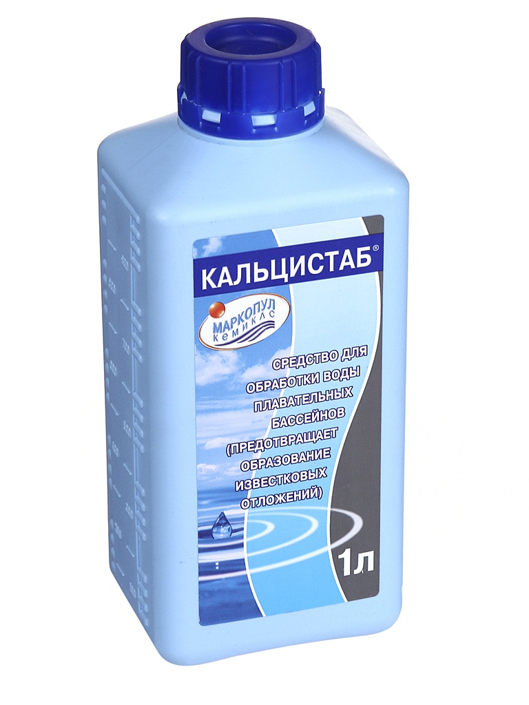 Жидкость для защиты от известковых отложений и удаление металлов Маркопул-Кемиклс Кальцистаб 1л М44 ср во purepool от известковых отложений для бассейнов 1л