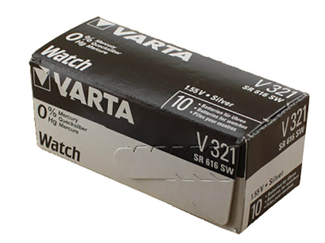 фото Батарейка 321 - varta sr616sw/10box