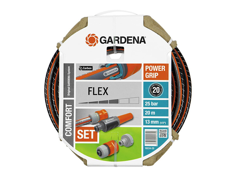 

Шланг GARDENA комплект FLEX 1/2 20 метров, 18034-20.000.00