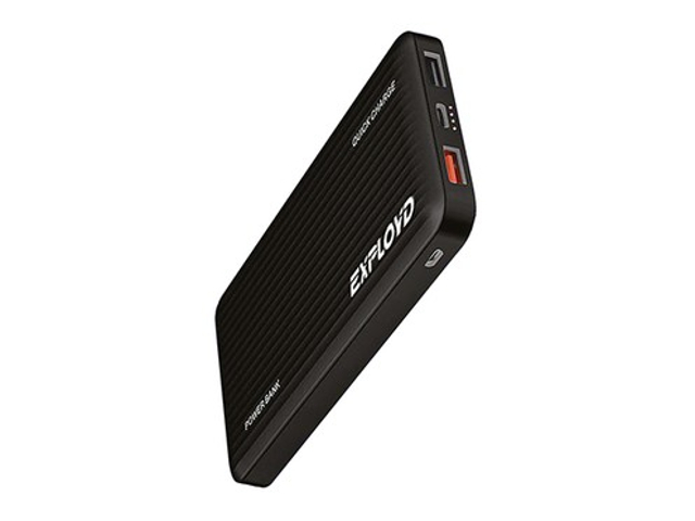 

Внешний аккумулятор Exployd Power Bank Classic Slim 10000mAh Black EX-PB-896, EX-PB-896