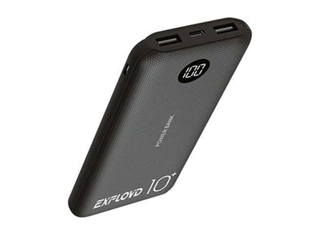 

Внешний аккумулятор Exployd Power Bank Classic Slim 10000mAh Black EX-PB-894, EX-PB-894