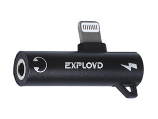 

Аксессуар Exployd Classic Lightning - Jack 3.5mm Black EX-AD-756, EX-AD-756