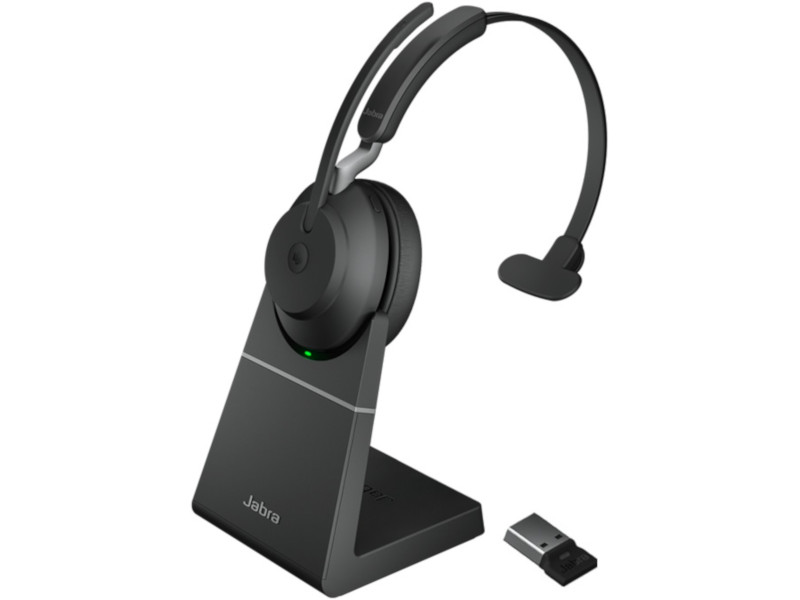 фото Наушники jabra evolve2 65 link380a uc mono stand black 26599-889-989