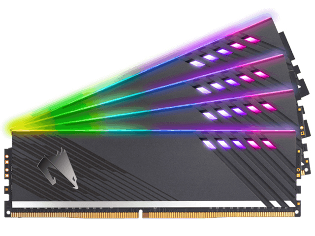 фото Модуль памяти gigabyte aorus rgb gp-ars16g32d gray