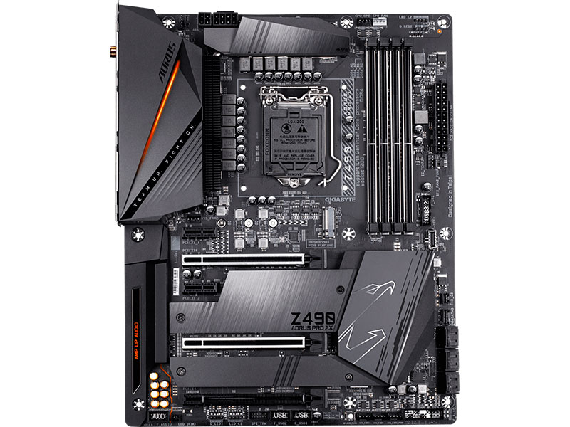 фото Материнская плата gigabyte z490 aorus pro ax