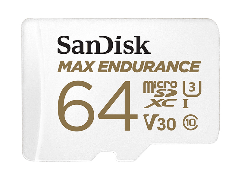 Карта памяти 64Gb - SanDisk microSD Max Endurance Class 10 UHS-I SDSQQVR-064G-GN6IA карта памяти sandisk micro sdhc 64gb uhs 3 sdsqqvr 064g gn6ia