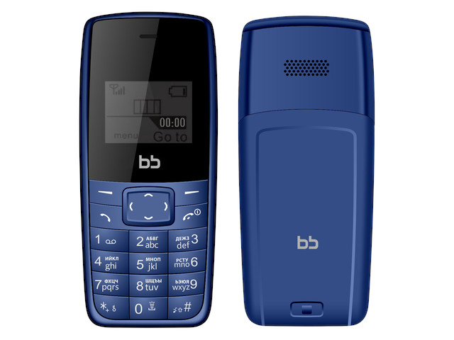 фото Сотовый телефон nobby bb1 dark blue bb-bp-12