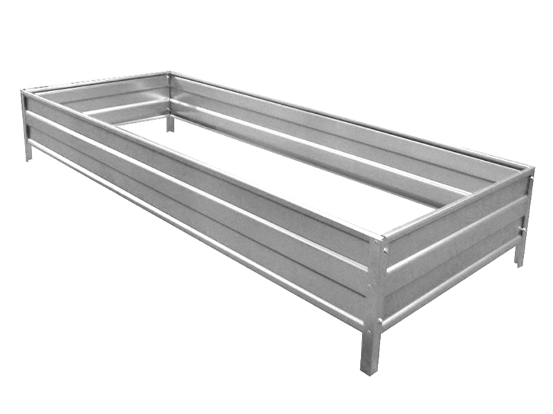 

Грядка Комфорт на даче Московская оцинкованная, усиленная 0.8x3m x 22cm 00114, 00114