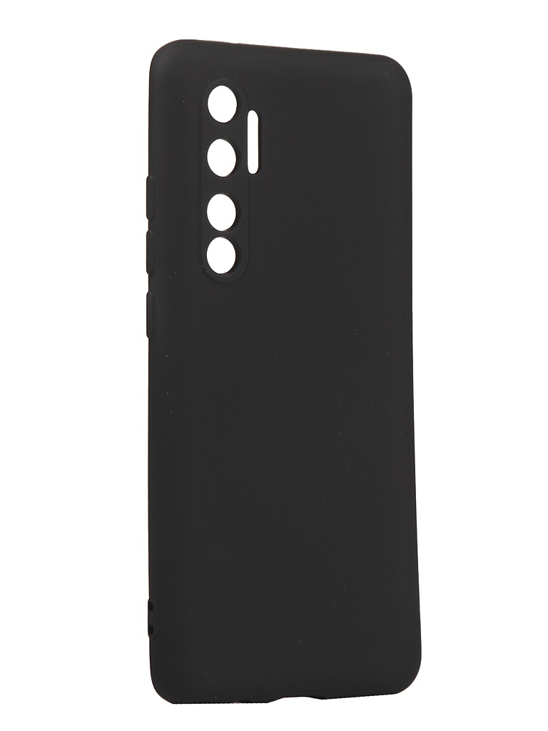 Zakazat.ru: Чехол с микрофиброй DF для Xiaomi Mi Note 10 Lite Silicone Black xiOriginal-10