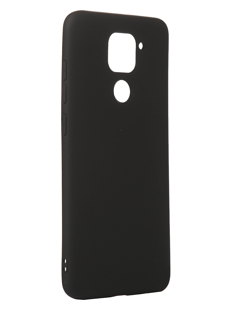Zakazat.ru: Чехол с микрофиброй DF для Xiaomi Redmi Note 9 Silicone Black xiOriginal-11
