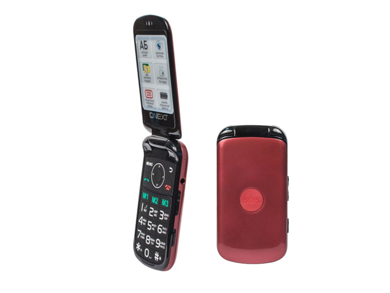 фото Сотовый телефон onext care-phone 6 red