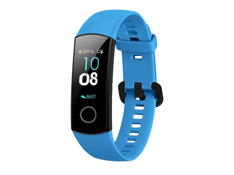 фото Aксессуар ремешок df для honor band 4/5 silicone blue hwclassicband-02 df-group