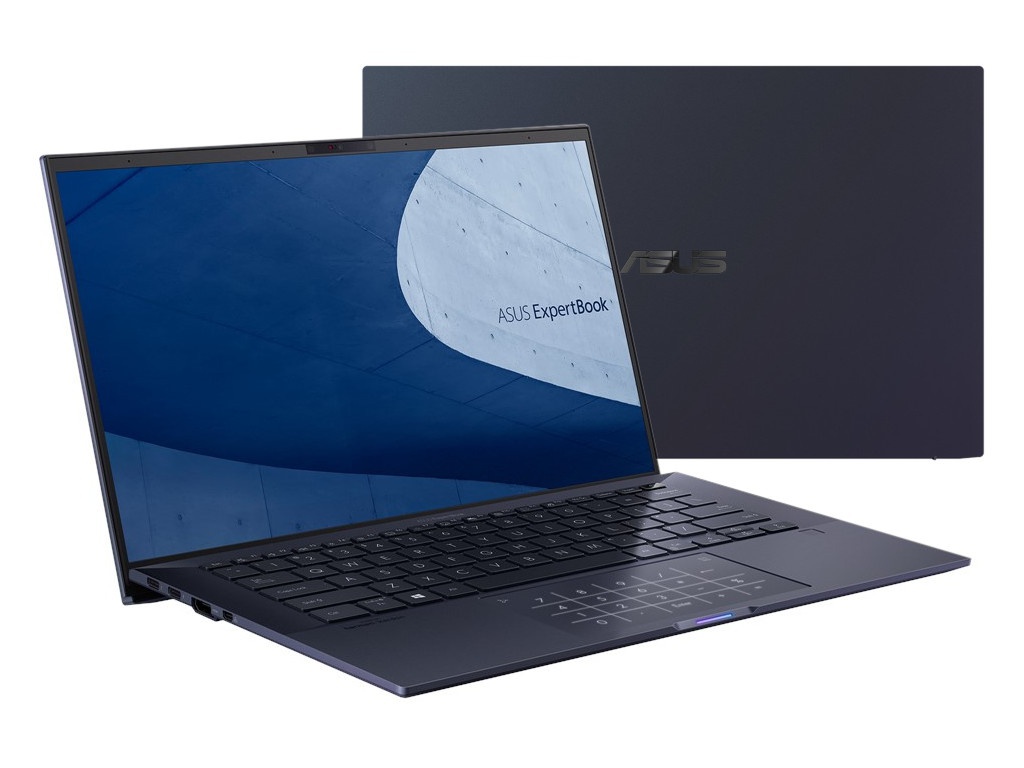 фото Ноутбук asus expertbook b9450fa-bm0341r blue-black 90nx02k1-m07600 (intel core i5-10210u 1.6 ghz/8192mb/512gb ssd/intel hd graphics/wi-fi/bluetooth/cam/14.0/1920x1080/windows 10 pro 64-bit)