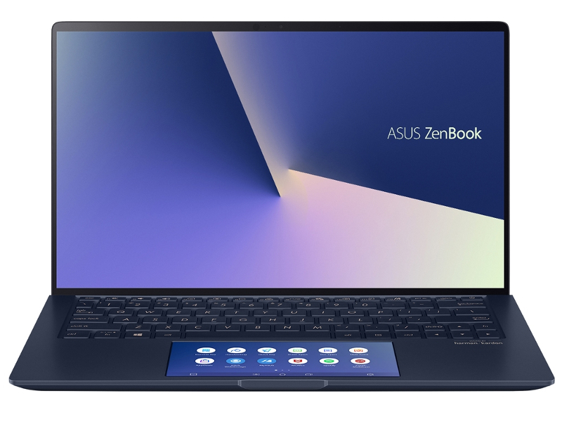 фото Ноутбук asus zenbook ux334fac-a4160t blue 90nb0mx3-m02470 (intel core i5-10210u 1.6 ghz/8192mb/256gb ssd/intel hd graphics/wi-fi/bluetooth/cam/13.3/1920x1080/windows 10 home 64-bit)