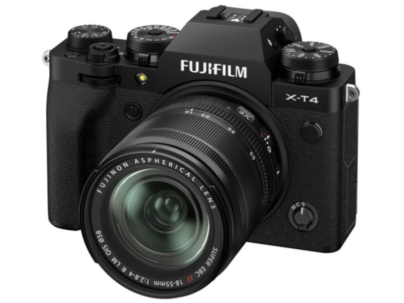 фото Фотоаппарат fujifilm x-t4 kit 18-55mm black