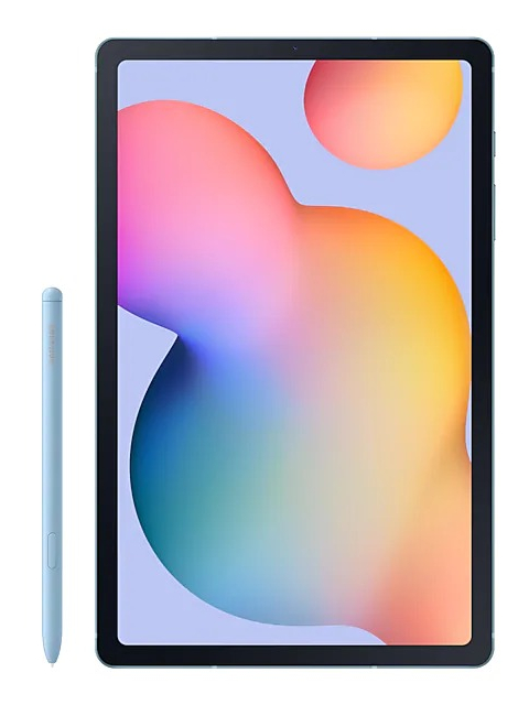 фото Планшет samsung galaxy tab s6 lite 10.4 lte sm-p615 - 64gb blue sm-p615nzbaser выгодный набор + серт. 200р!!!