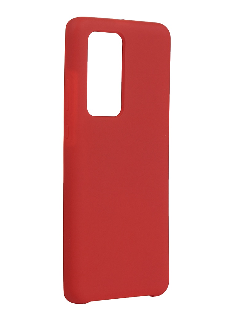 фото Чехол innovation для huawei p40 pro/p40 pro plus silicone cover red 17107