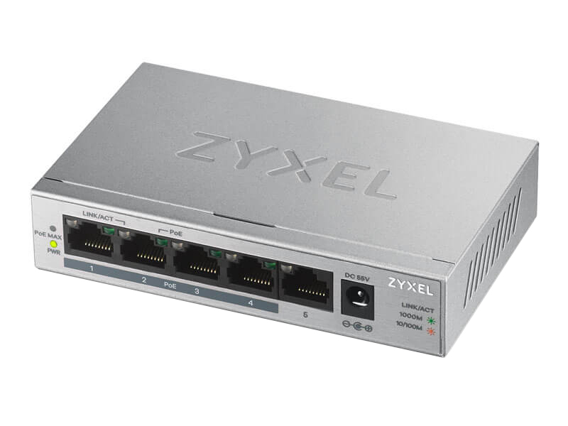 Коммутатор Zyxel GS1005HP коммутатор zyxel gs190024hpv2 eu0101f