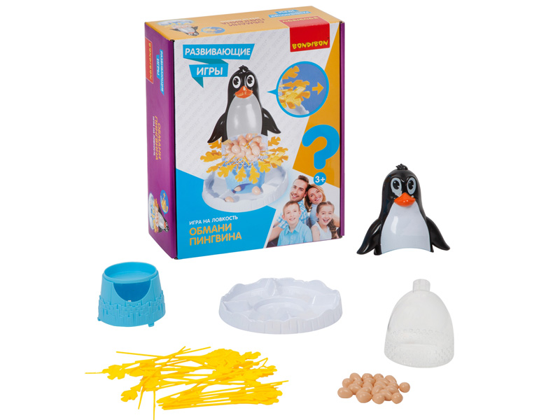 

Настольная игра Bondibon Обмани Пингвина BB4165, BB4165