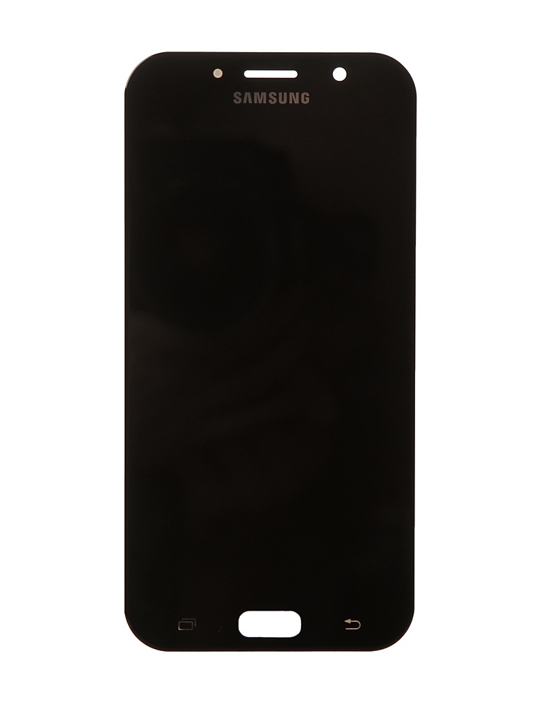 Дисплей RocknParts для Samsung Galaxy A7 SM-A720F (2017) Oled в сборе с тачскрином Black 743375 дисплей для samsung sm g988b galaxy s20 ultra модуль в сборе с тачскрином серый oem