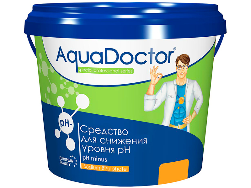 Гранулы AquaDoctor pH minus 1kg AQ16984 средство tetra ph kh minus для снижения уровня рн и кн 250 мл
