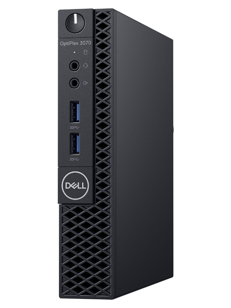 фото Настольный компьютер dell optiplex 3070 micro black 3070-4739 (intel core i3-9100t 3.1 ghz/8192mb/256gb ssd/intel hd graphics/wi-fi/bluetooth/windows 10 pro 64-bit)