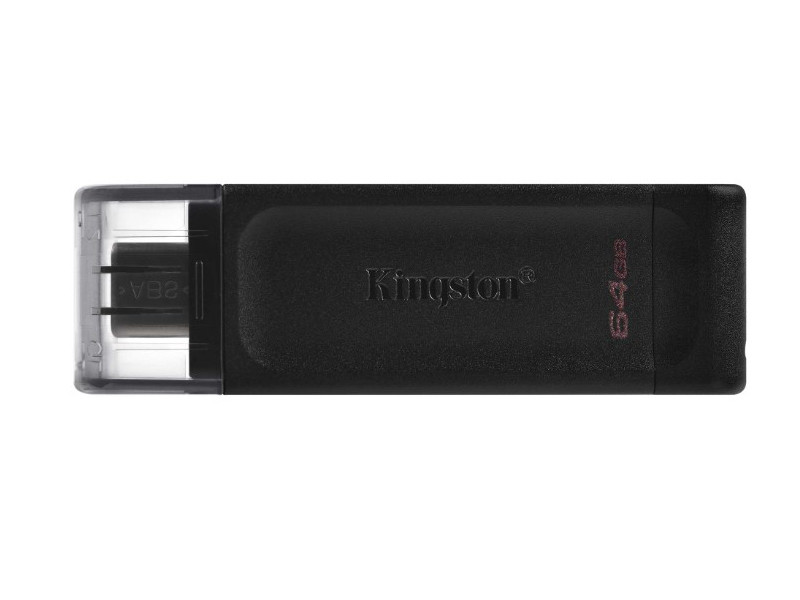 USB Flash Drive 64Gb - Kingston DataTraveler 70 USB 3.2 Gen 1 DT70/64GB kingston a400 ssd 120gb sata 3 2 5 inch solid state drive for desktops and notebooks dark gray