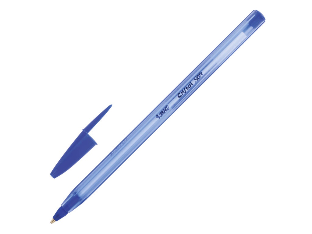 

Ручка шариковая Bic Cristal Soft 1.2mm корпус Toned, стержень Blue 951434, 951434