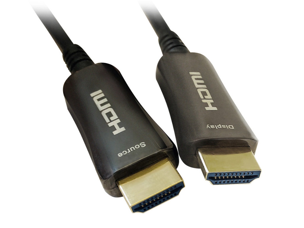 фото Аксессуар digma hdmi /m - hdmi /m ver2.0 50m black bhp aoc 2.0-50