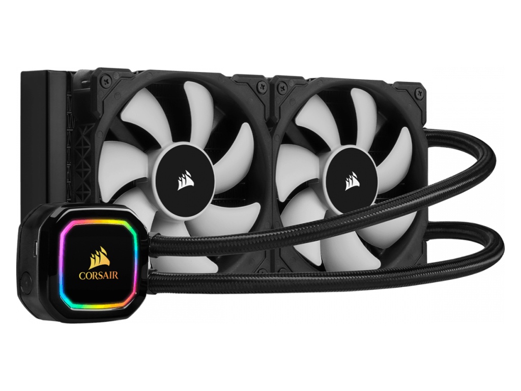 

Водяное охлаждение Corsair iCUE H100i RGB Pro XT CW-9060043-WW (Intel 1151-v2/2066/1151/1200/1156/1155/2011/2011-v3/AMD AM4/AM3/AM2), CW-9060043-WW