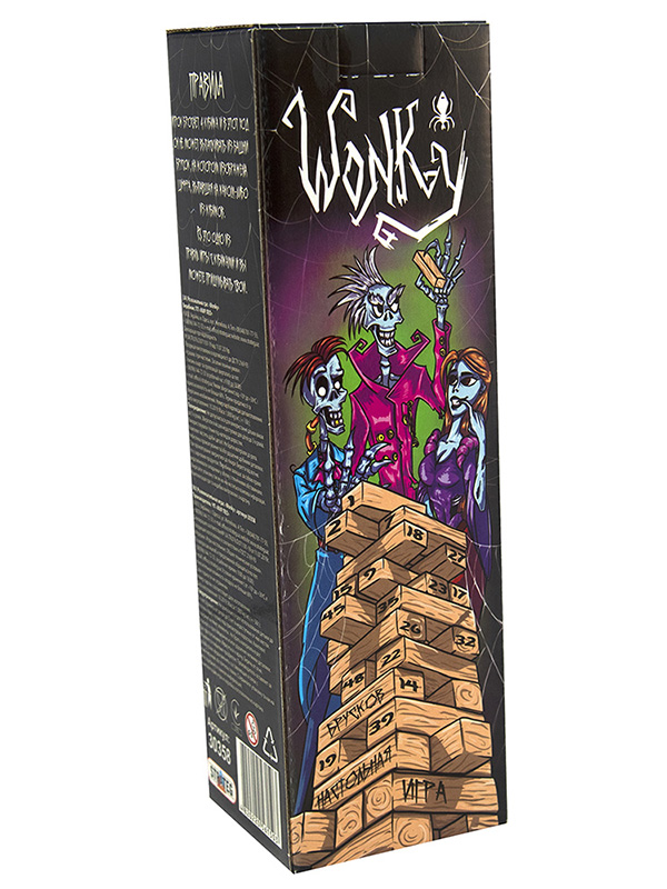 

Настольная игра Strateg Wonky 30358, Wonky