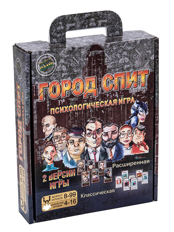 

Настольная игра Strateg Город спит 30350, Город спит