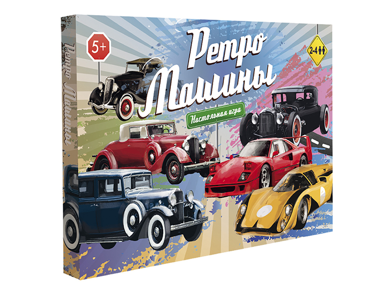 

Настольная игра Strateg Ретро машины 30469, Ретро машины