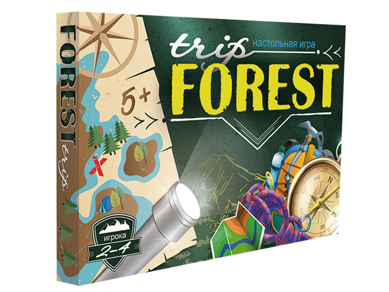 

Настольная игра Strateg Trip Forest 30553, Trip Forest