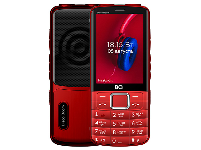 

Сотовый телефон BQ 3587 Disco Boom Red, 3587 Disco