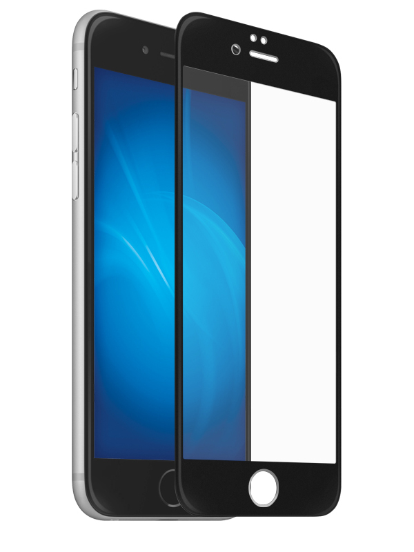 Защитное стекло Zibelino для APPLE iPhone 7/8/SE 2020/SE 2022 5D Black ZTG-5D-APL-IPHSE-BLK чехол накладка leather case для iphone se 2020 2022 taupe