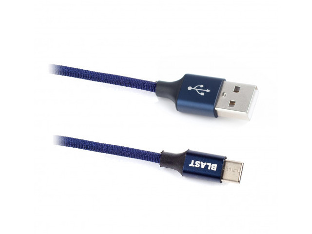 фото Аксессуар blast usb - type-c 1.2m bmc-414 blue