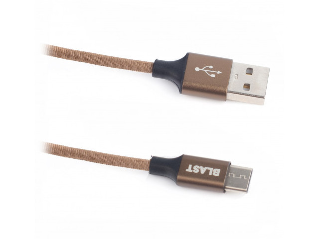 фото Аксессуар blast usb - type-c 1.2m bmc-414 brown