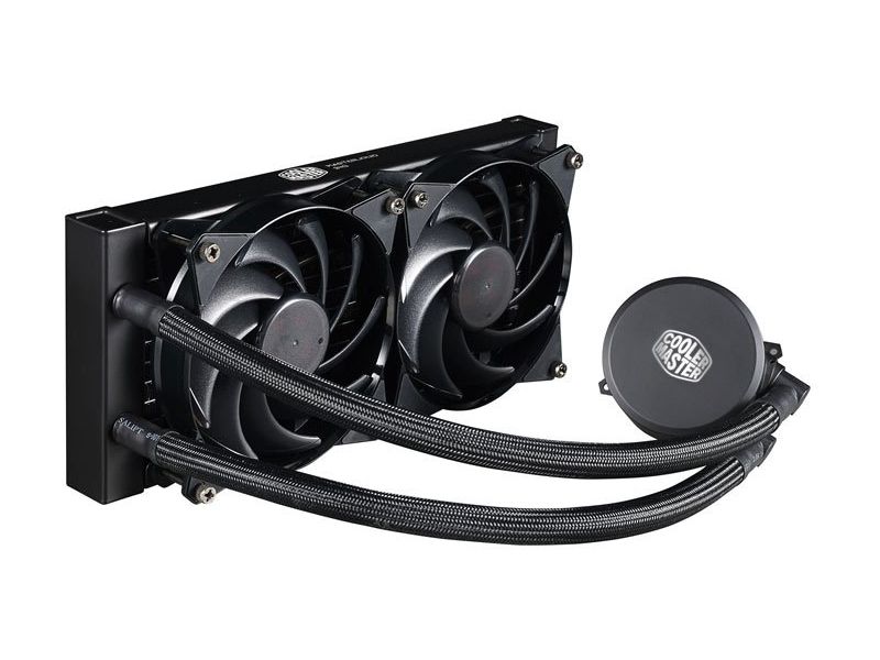 

Водяное охлаждение Cooler Master MasterLiquid 240e MLX-D24M-A20PW-R1 (Intel LGA2066/2011-v3/2011/1200/1366/1151/1150/1156/1155/775// AMD AM4/AM3+/AM3/AM2+/AM2/FM2+/FM2/FM1), MasterLiquid 240e